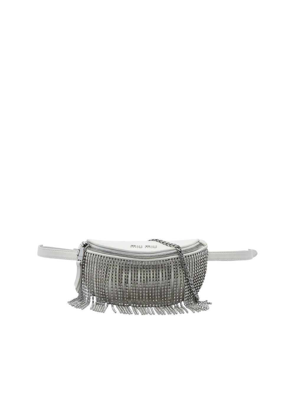 Miu Nappa Crystal Fringe #366245M56B